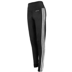 Adidas Women's Believe This 2.0 3 Stripes 7/8 Tights/Hi Waist XL Black White NWT